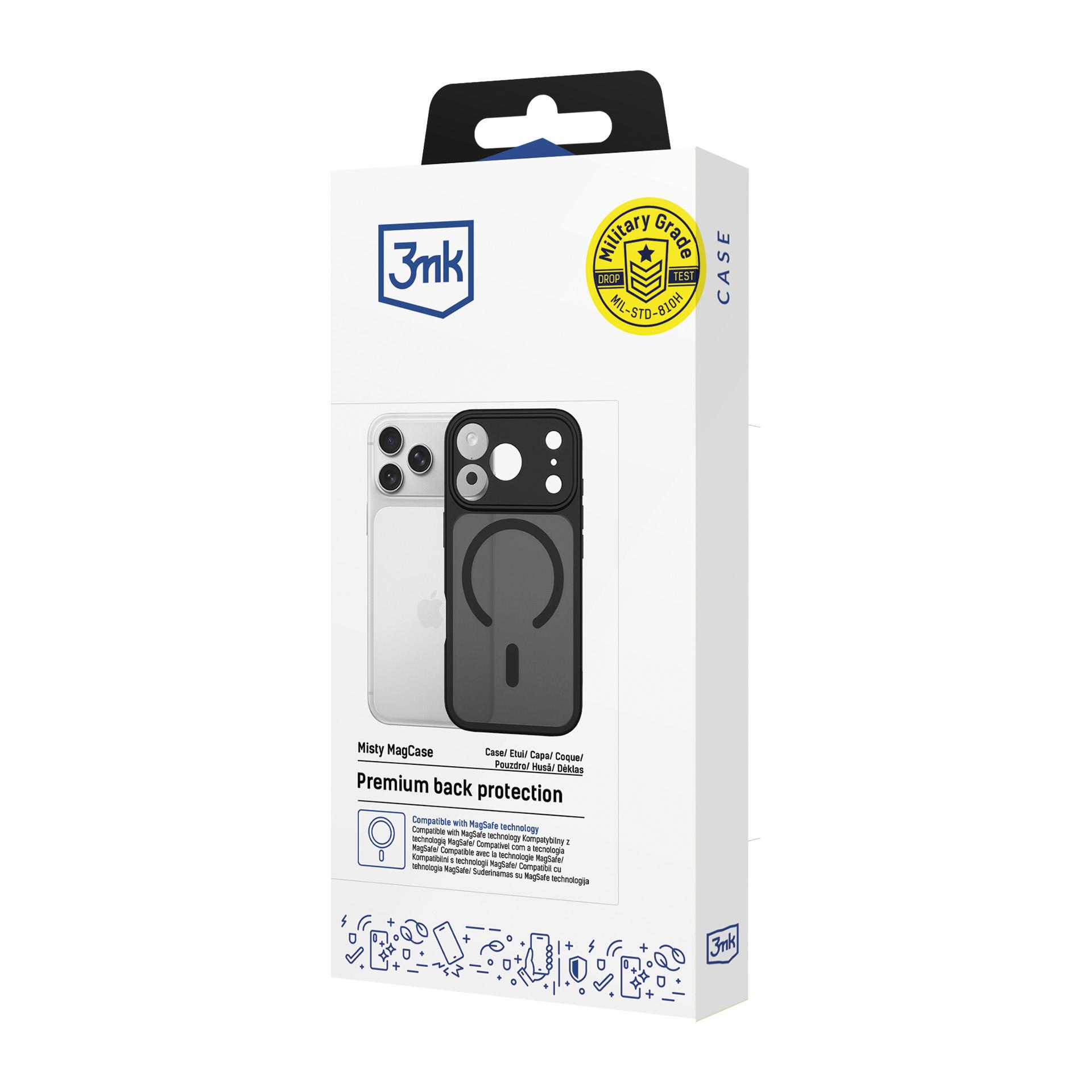 3mk ochranný kryt Misty MagCase Juodas pro Samsung Galaxy A27 5G aprašymas - Prekės nuotrauka
