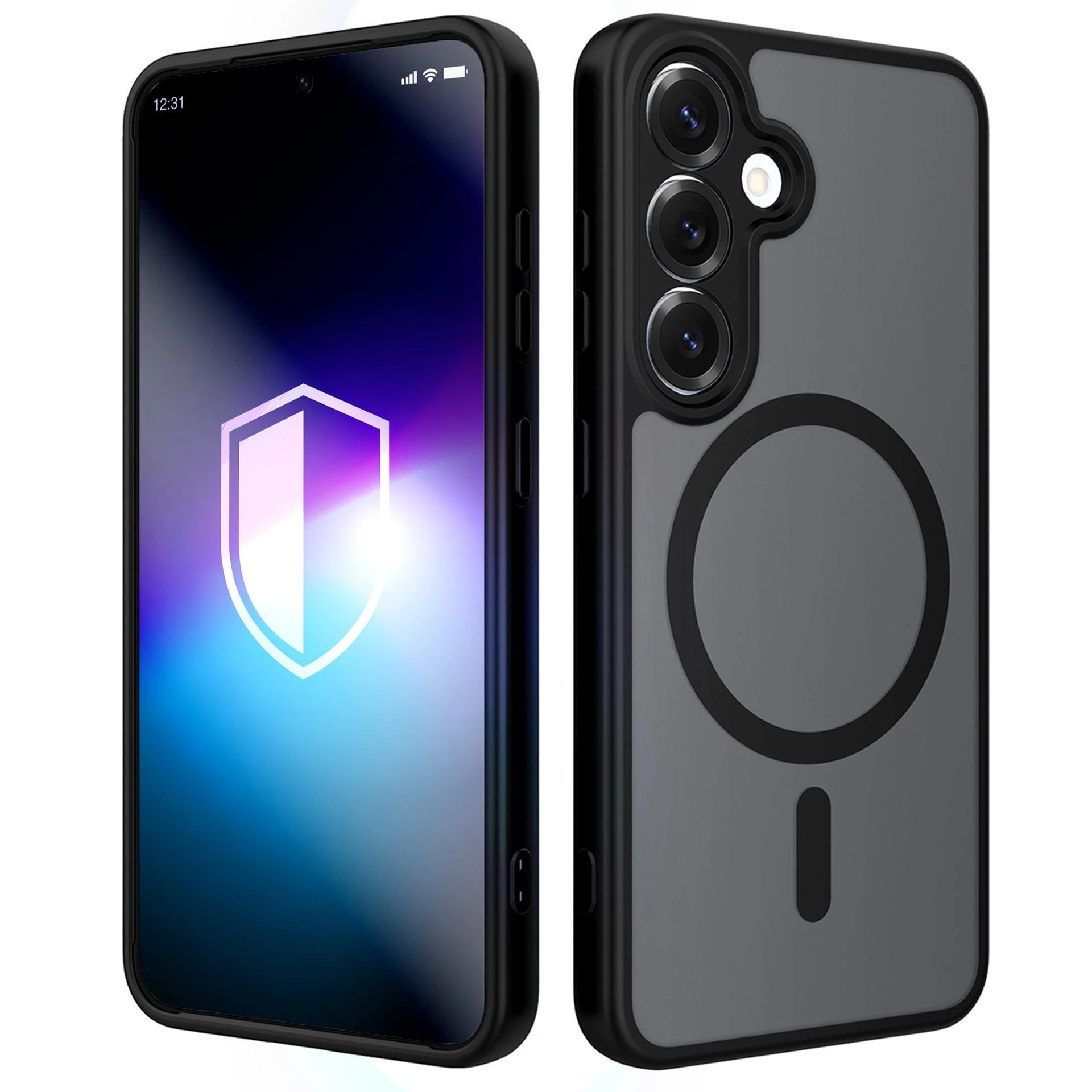 Dėklas 3MK Misty MagCase do Samsung Galaxy S25 juoda aprašymas - Prekės nuotrauka