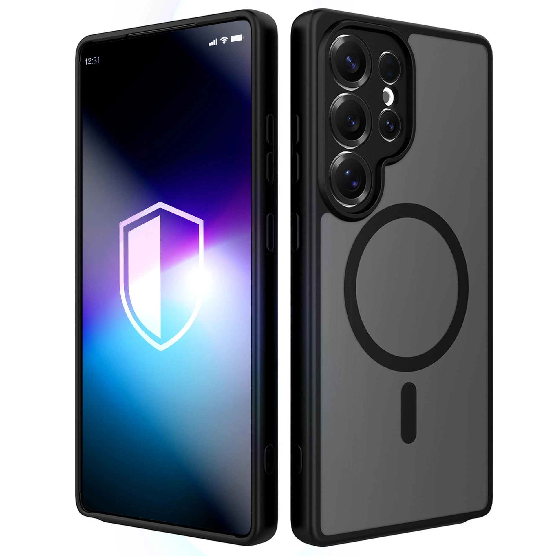 Dėklas 3MK Misty MagCase do Samsung Galaxy S25 Ultra juoda aprašymas - Prekės nuotrauka