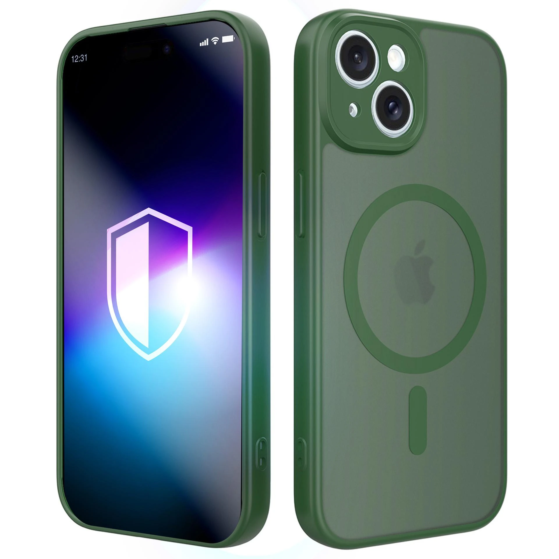 Dėklas 3MK Misty MagCase do Apple iPhone 14 žalia aprašymas - Prekės nuotrauka