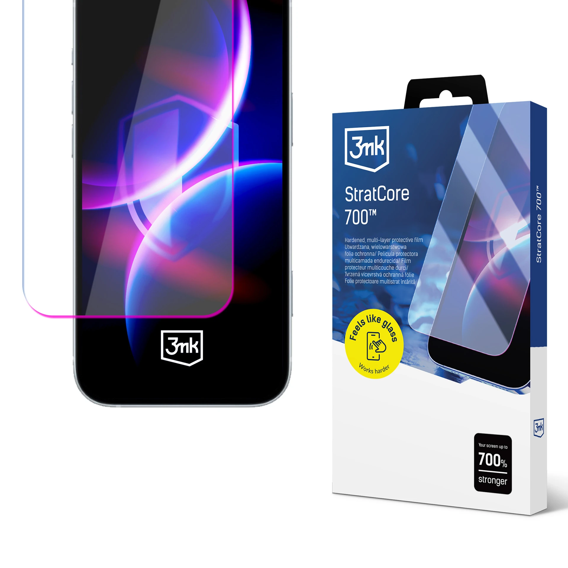 3MK StratCore700 daugiasluoksnė plėvelė, skirta „Samsung Galaxy S25 Ultra“ aprašymas - Prekės nuotrauka 3MK StratCore700 daugiasluoksnė plėvelė, skirta „Samsung Galaxy S25 Ultra“ aprašymas - Prekės nuotrauka