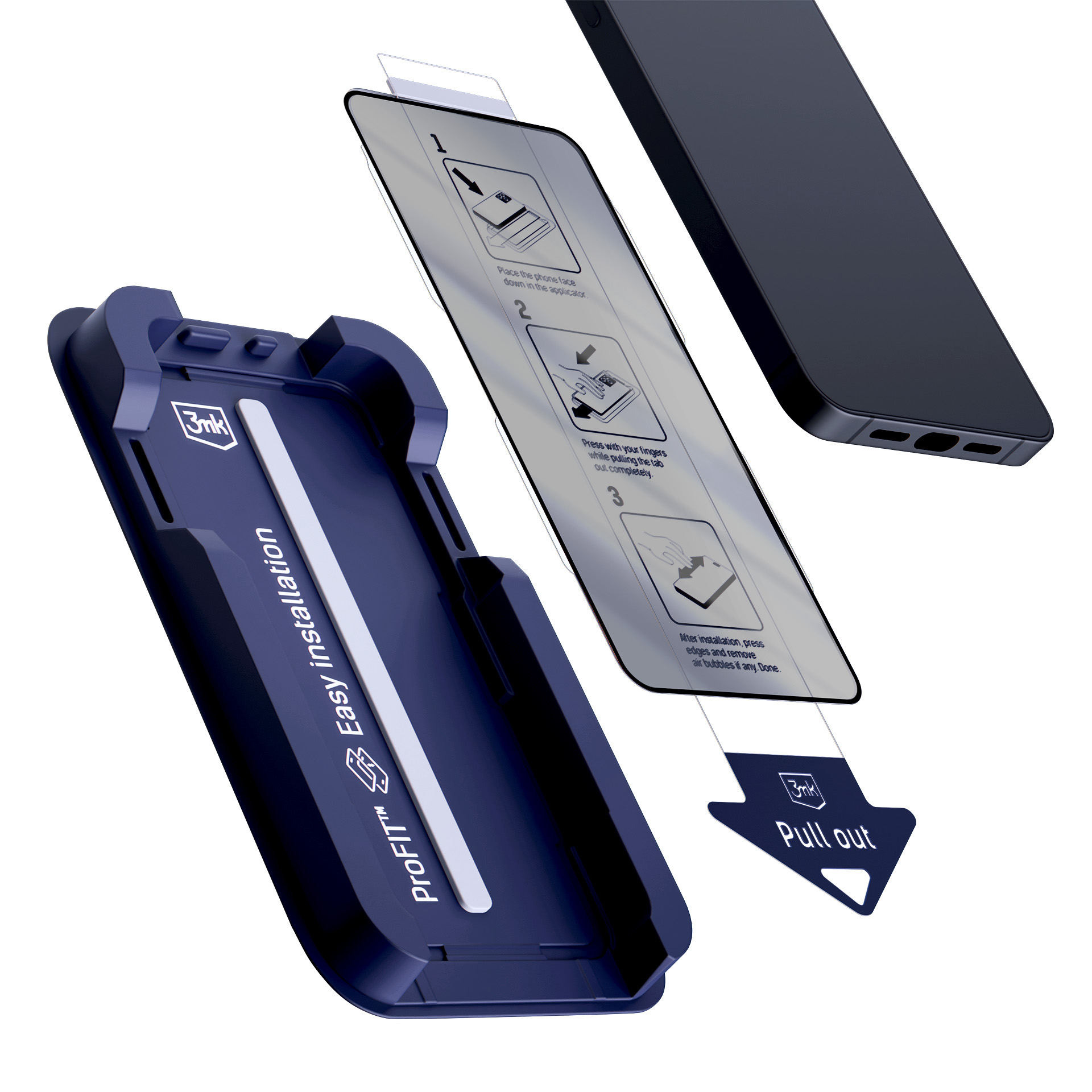 Nezatříděno 9H grūdintas stiklas su 3mk HardGlass Max privatumo filtru, skirtas „Samsung Galaxy S24 Ultra“. aprašymas - Prekės nuotrauka
