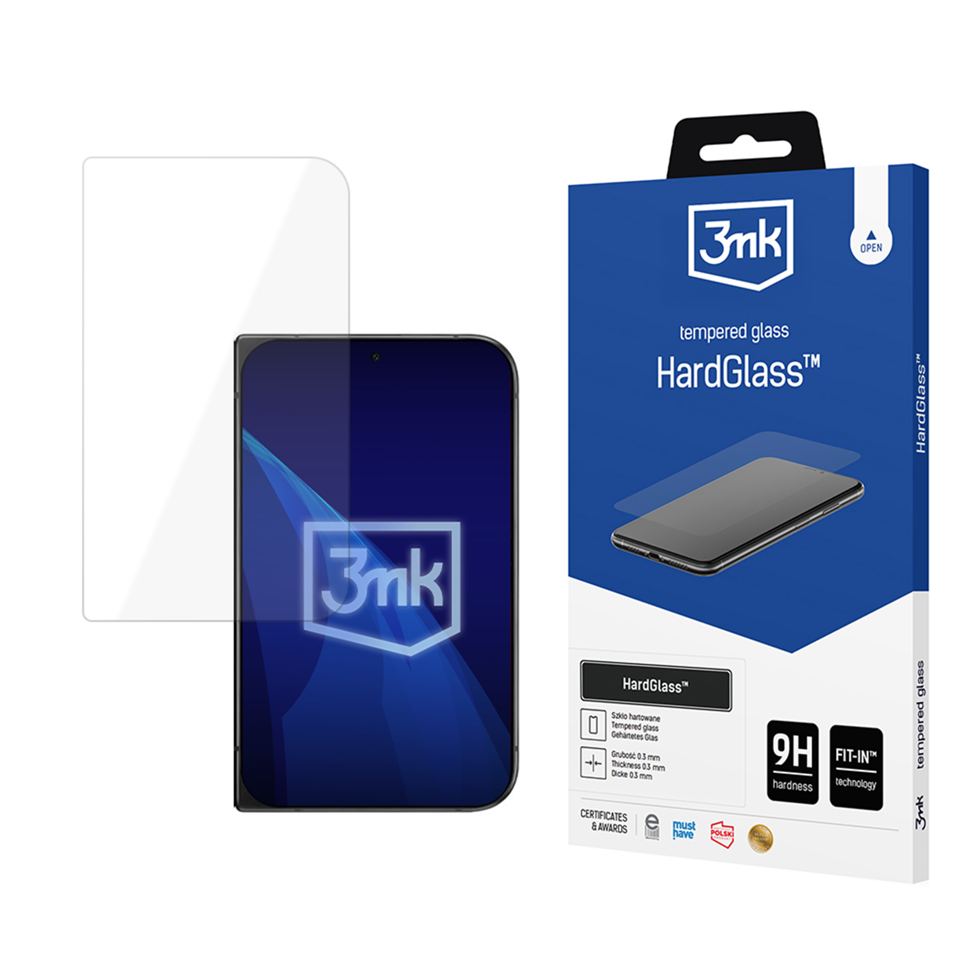 Grūdintas stiklas 3MK HardGlass do Apple iPhone Duo aprašymas - Prekės nuotrauka