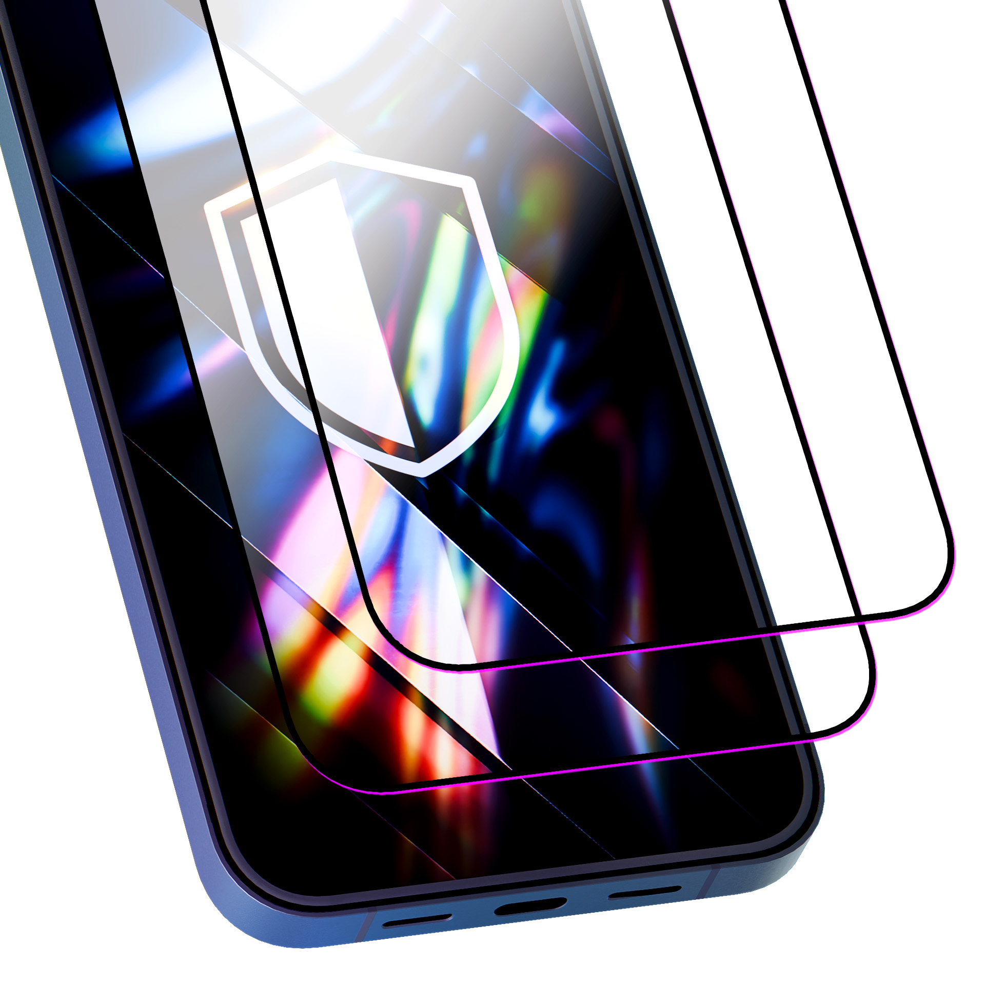 3mk Hardy Hardura 9H Apple iPhone dviem įrenginiams aprašymas - Prekės nuotrauka