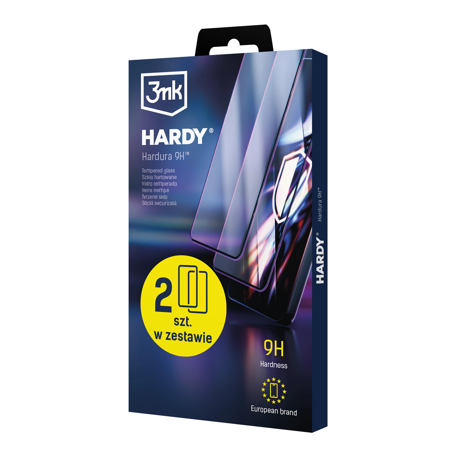3mk Hardy Hardura 9H Apple iPhone dviem įrenginiams aprašymas - Prekės nuotrauka