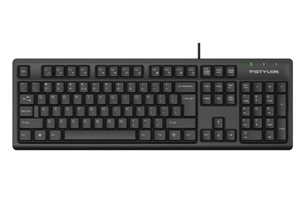 Klaviatūra A4Tech FK12 (FK12-BK) aprašymas - Prekės nuotrauka