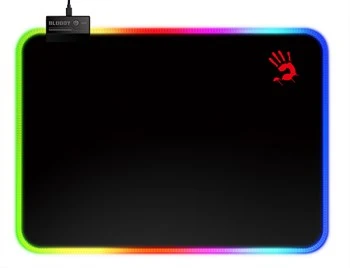 Kilimėlis A4Tech podložka pod pelė Bloody MP-35N, RGB, 350x250mm aprašymas - Prekės nuotrauka