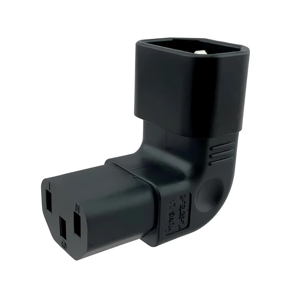 Premiumcord Vertikalus kampinis adapteris IEC C13 į IEC C14, įtampa 230 V, 10 A aprašymas - Prekės nuotrauka Premiumcord Vertikalus kampinis adapteris IEC C13 į IEC C14, įtampa 230 V, 10 A aprašymas - Prekės nuotrauka