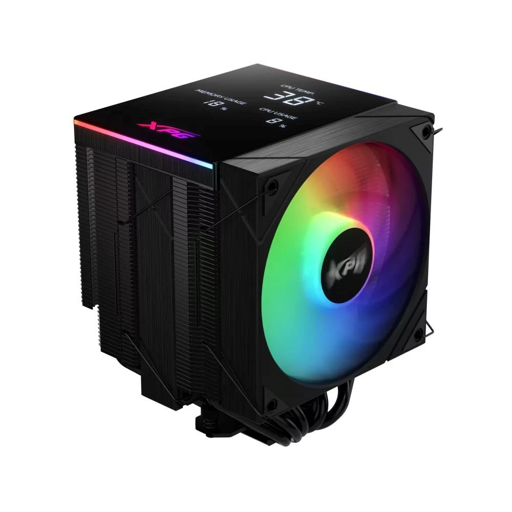 ADATA XPG MAESTRO PLUS 62DA Procesor Chłodnica powietrza 12 cm Juodas aprašymas - Prekės nuotrauka