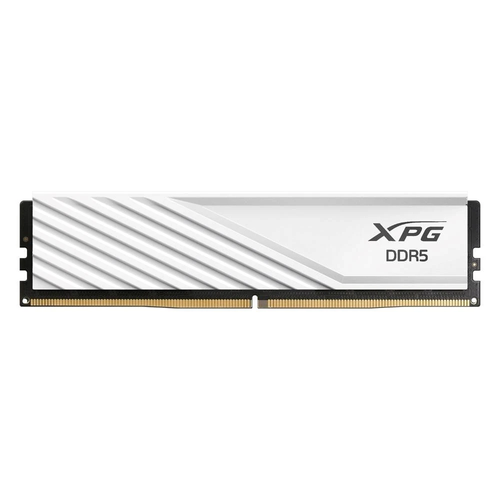 RAM ADATA DIMM 16 GB DDR5-6400 (baltas, AX5U6400C3216G-SLABWH, XPG Lancer Blade, INTEL XMP, AMD EXPO) aprašymas - Prekės nuotrauka RAM ADATA DIMM 16 GB DDR5-6400 (baltas, AX5U6400C3216G-SLABWH, XPG Lancer Blade, INTEL XMP, AMD EXPO) aprašymas - Prekės nuotrauka