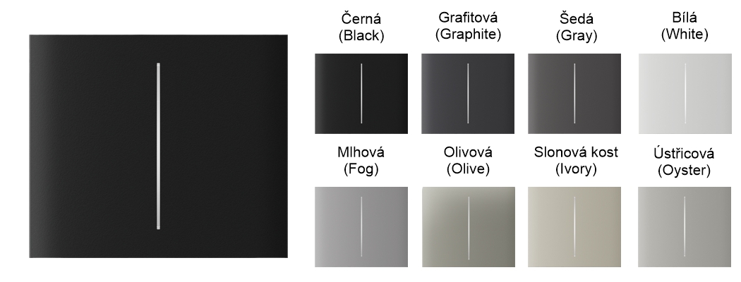 SMART HOME LIGHTCORE 2GANG/52137 AJAX aprašymas - Prekės nuotrauka