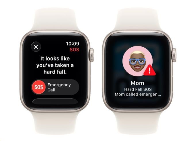 Išmanusis laikrodis „Apple Watch SE 3 GPS“, 40 mm, aliuminio korpusas su vidurnakčio spalvos sportiniu dirželiu – M/L aprašymas - Prekės nuotrauka