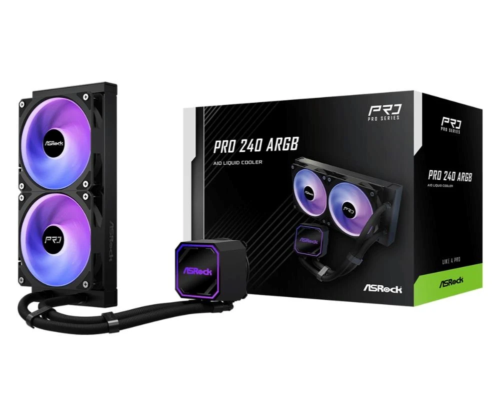 ASRock Pro 240 ARGB aprašymas - Prekės nuotrauka ASRock Pro 240 ARGB aprašymas - Prekės nuotrauka