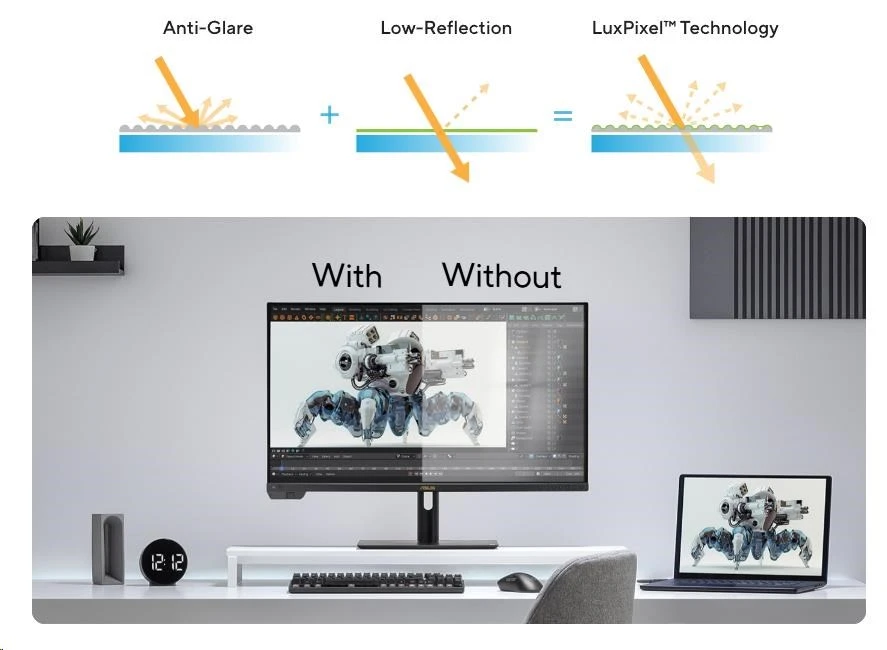 Monitorius ASUS ProArt Ekranas 8K PA32KCX - 60Hz | 7680 x 4320 | IPS | 32