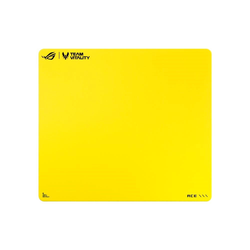 ASUS podložka pod pelė ROG HONE CONTROL ACE L VITALITY ED, 420x490x4, textil, žlutá aprašymas - Prekės nuotrauka