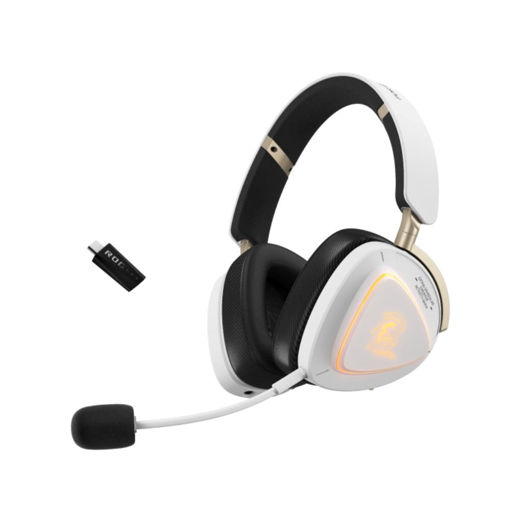 Ausinės Asus ROG Delta II-KJP Balta (90YH04C0-BHUA10) aprašymas - Prekės nuotrauka