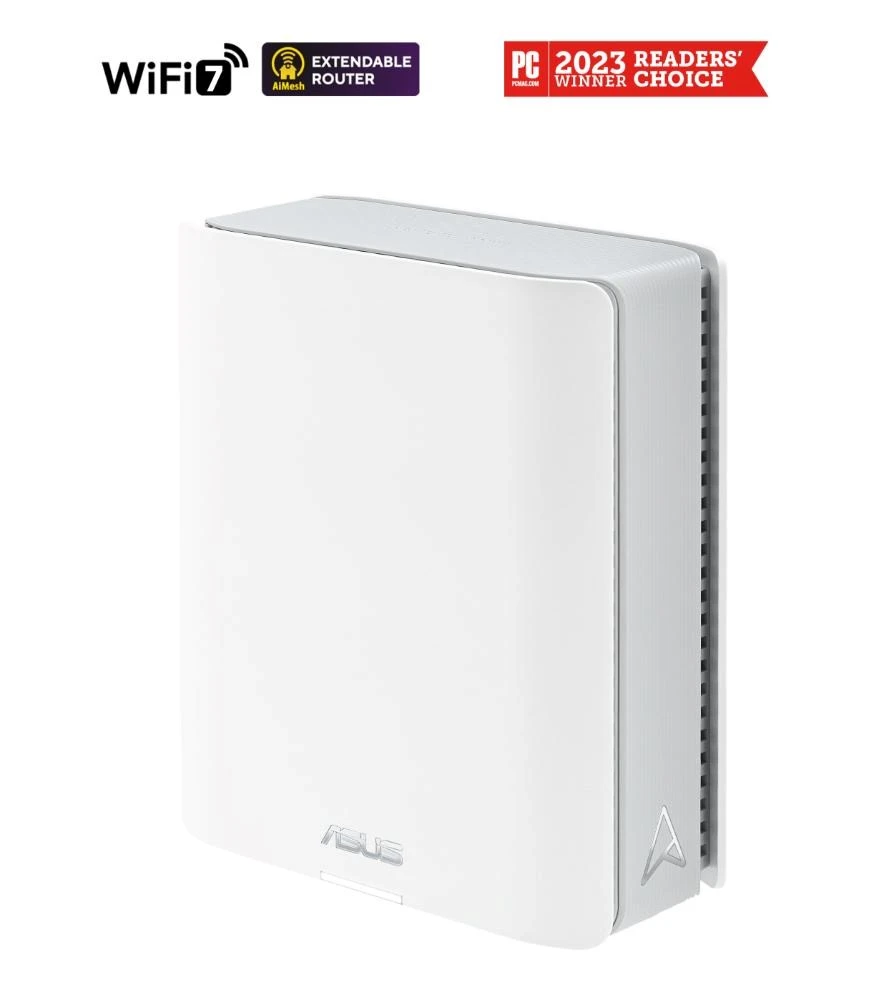 Asus | Trijuostis WiFi 7 Smart AiMesh Extendable Maršrutizatorius | ZenWiFi BT10 | 802.11be | Iki 18000 Mbit/s | Ethernet LAN (RJ-45) jungtys 3 | Tinklelio palaikymas Taip | MU-MiMO Taip | Antenos tipas Vidinis | 1 aprašymas - Prekės nuotrauka Asus | Trijuostis WiFi 7 Smart AiMesh Extendable Maršrutizatorius | ZenWiFi BT10 | 802.11be | Iki 18000 Mbit/s | Ethernet LAN (RJ-45) jungtys 3 | Tinklelio palaikymas Taip | MU-MiMO Taip | Antenos tipas Vidinis | 1 aprašymas - Prekės nuotrauka
