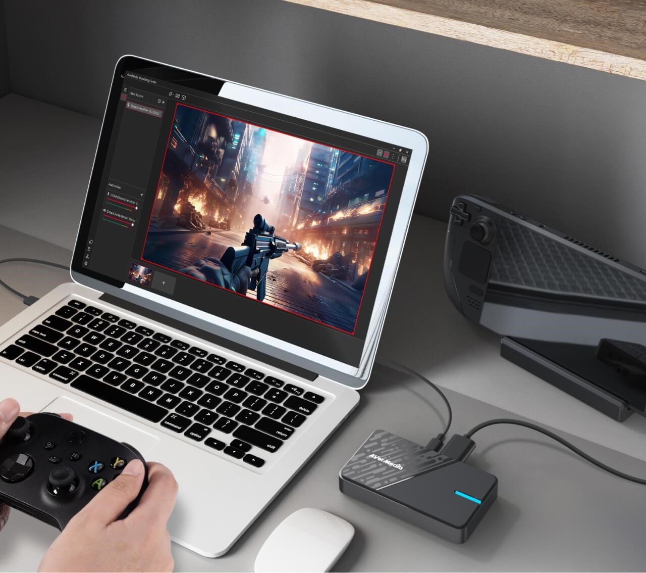 Ausinės „AVerMedia“ vaizdo įrašymo plokštė GC311G2 / „Live Gamer MINI“, juoda aprašymas - Prekės nuotrauka Ausinės „AVerMedia“ vaizdo įrašymo plokštė GC311G2 / „Live Gamer MINI“, juoda aprašymas - Prekės nuotrauka