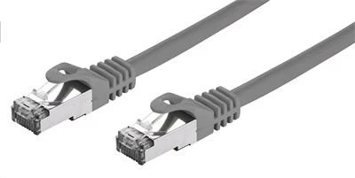 C-TECH kabelio pataisymo laidas Cat7, S/FTP, pilkas, 1m aprašymas - Prekės nuotrauka C-TECH kabelio pataisymo laidas Cat7, S/FTP, pilkas, 1m aprašymas - Prekės nuotrauka