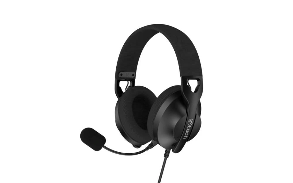 Ausinės C-TECH Sluchátka Nemesis V3 (GHS-19), jack 3,5mm, juoda aprašymas - Prekės nuotrauka