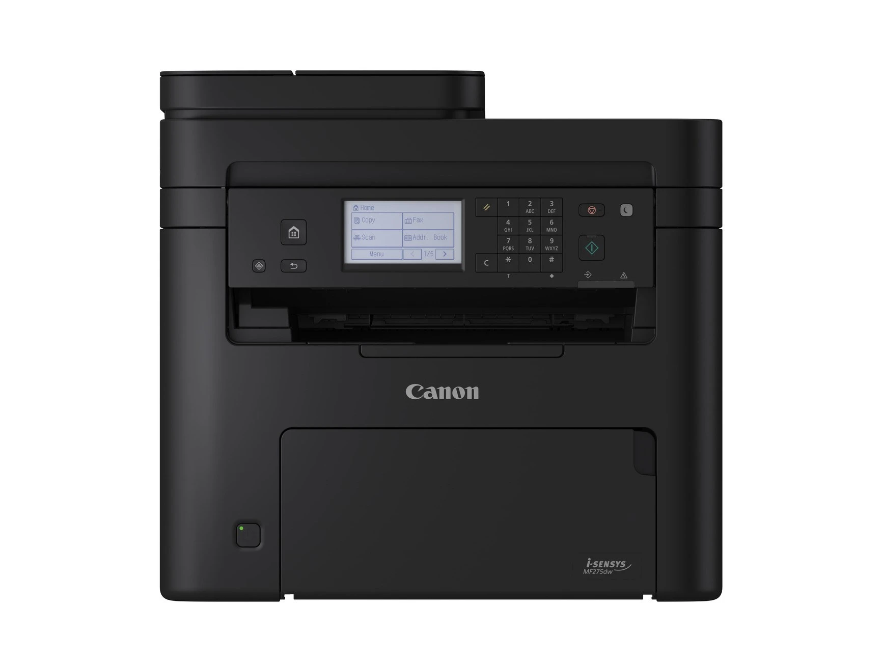 Spausdintuvas Canon i-SENSYS MF275dw - nespalvotas, MF (spausdinimas, kopijavimas, nuskaitymas, faksas), USB, A4 29 puslapiai/min. aprašymas - Prekės nuotrauka