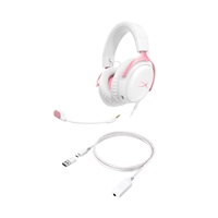 Ausinės HyperX Hewlett Packard (HP) Debesis III BALTA/ROŽINĖ aprašymas - Prekės nuotrauka Ausinės HyperX Hewlett Packard (HP) Debesis III BALTA/ROŽINĖ aprašymas - Prekės nuotrauka