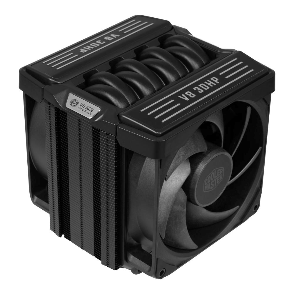 CPU aušintuvas Cooler Master CoolerMaster Chłodzenie V8 Ace 3DHP Juodas AMD (MAM-T6HA-225PK-RB) aprašymas - Prekės nuotrauka