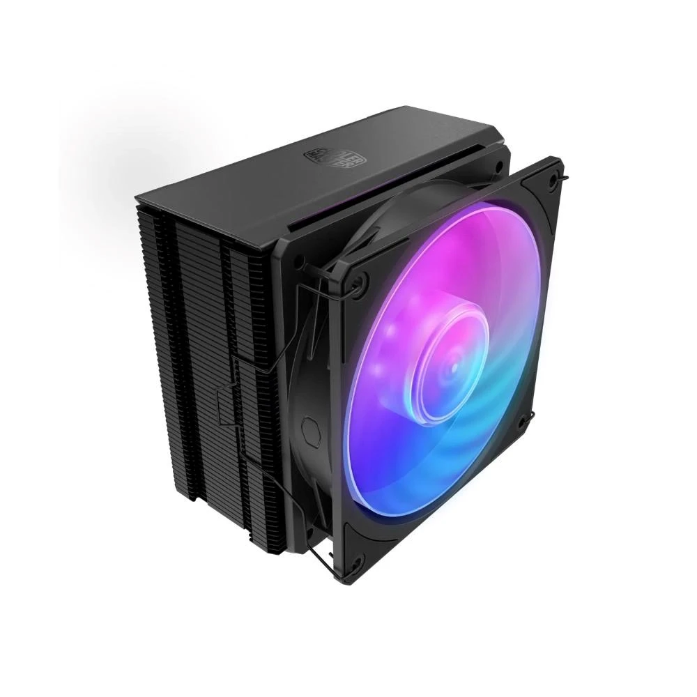 „Cooler Master“ procesoriaus aušintuvas „Hyper 212 3DHP Juodas ARGB“, 1x120mm, ARGB, LGA1851, AM5, juodas aprašymas - Prekės nuotrauka „Cooler Master“ procesoriaus aušintuvas „Hyper 212 3DHP Juodas ARGB“, 1x120mm, ARGB, LGA1851, AM5, juodas aprašymas - Prekės nuotrauka