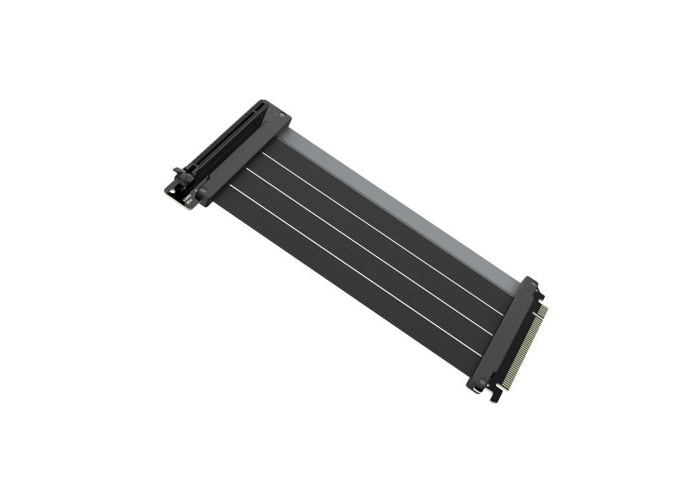 Vaizdo plokštė Cooler Master Riser Cable PCIe 5.0 x16, 200mm, juoda aprašymas - Prekės nuotrauka