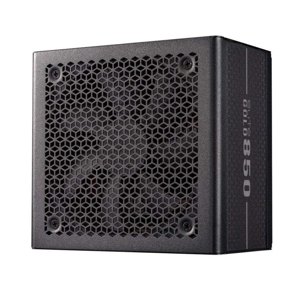 Cooler Master Maitinimo šaltinis modularny elite auksinis 850w atx 3.1 80 plus auksinis aprašymas - Prekės nuotrauka