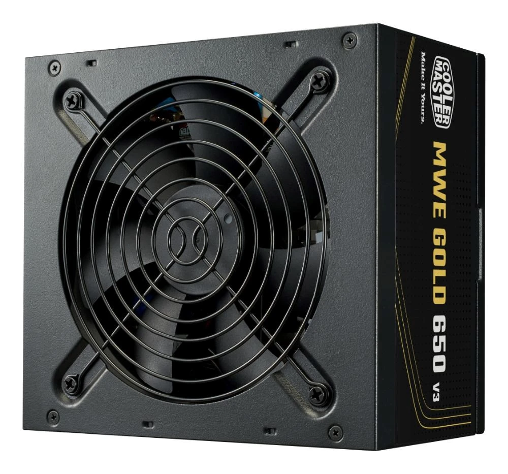 Cooler Master maitinimo šaltinis mwe 650w v3 nm fr auksinis aprašymas - Prekės nuotrauka