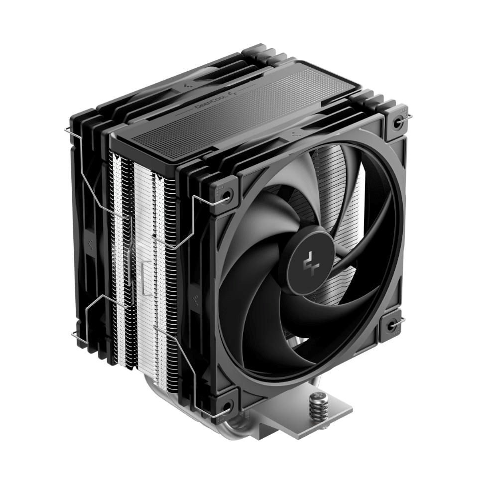 DEEPCOOL CPU Chladič AG400 G2 PLUS, 2x120mm, LGA1851, AM5, juoda aprašymas - Prekės nuotrauka