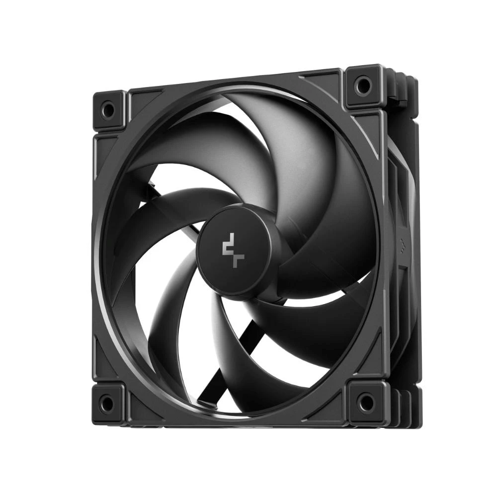 DEEPCOOL Ventilátor FD12 V2, 1x120mm, juoda aprašymas - Prekės nuotrauka