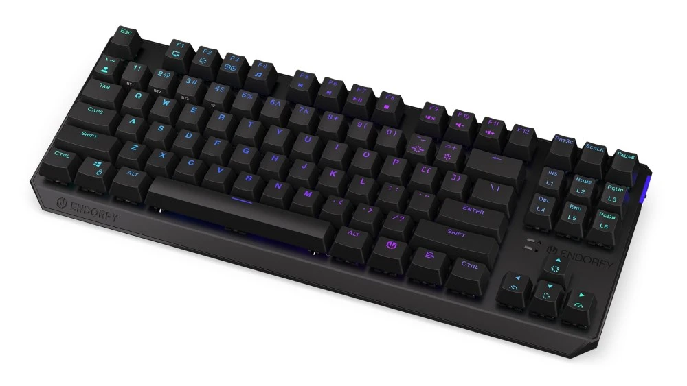 Klaviatūra Endorfy ENDORFY Thock TKL Wireless CZ Raudona aprašymas - Prekės nuotrauka