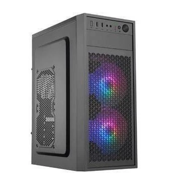 EUROCASE korpusas ML N6-530B, Midi Tower, 2x USB 3.0, 2x garso, be maitinimo šaltinio aprašymas - Prekės nuotrauka