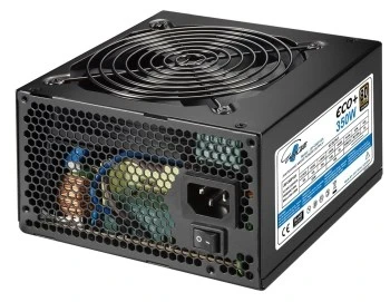 EUROCASE maitinimo šaltinis 350W Eco, 120mm, 85+ bronza aprašymas - Prekės nuotrauka