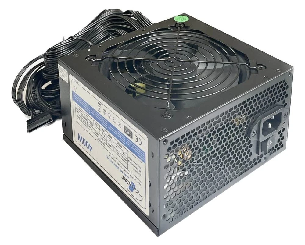 EUROCASE maitinimo blokas 400W, 120mm, ATX2.3 aprašymas - Prekės nuotrauka
