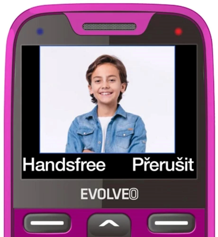 EVOLVEO EasyPhone XR + stovas baltas aprašymas - Prekės nuotrauka