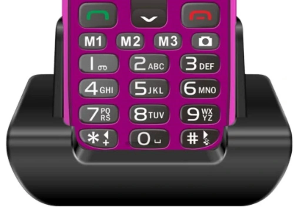 EVOLVEO EasyPhone XR + stovas baltas aprašymas - Prekės nuotrauka
