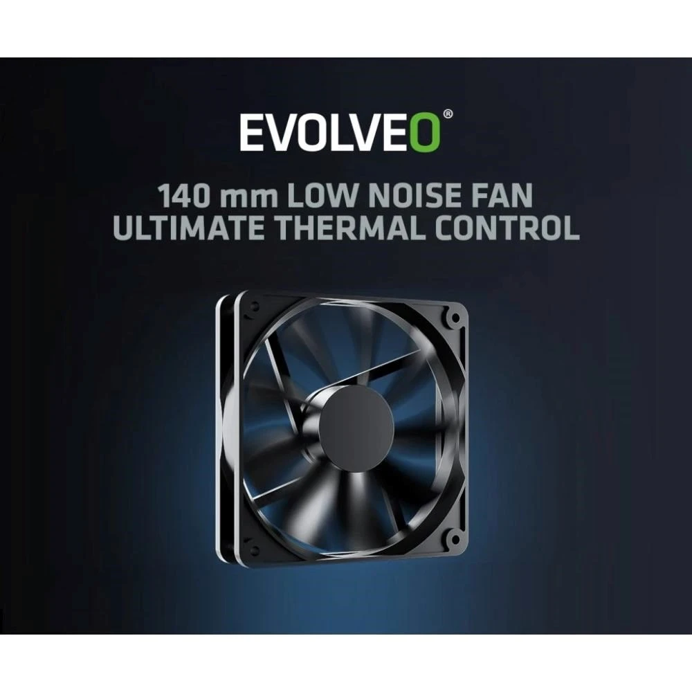 Montech EVOLVEO G650, zdroj 650W, 80+ GOLD, ATX 3.1, aPFC, 140 mm ventilátor, plně modulární, záruka 3 roky, bílý aprašymas - Prekės nuotrauka