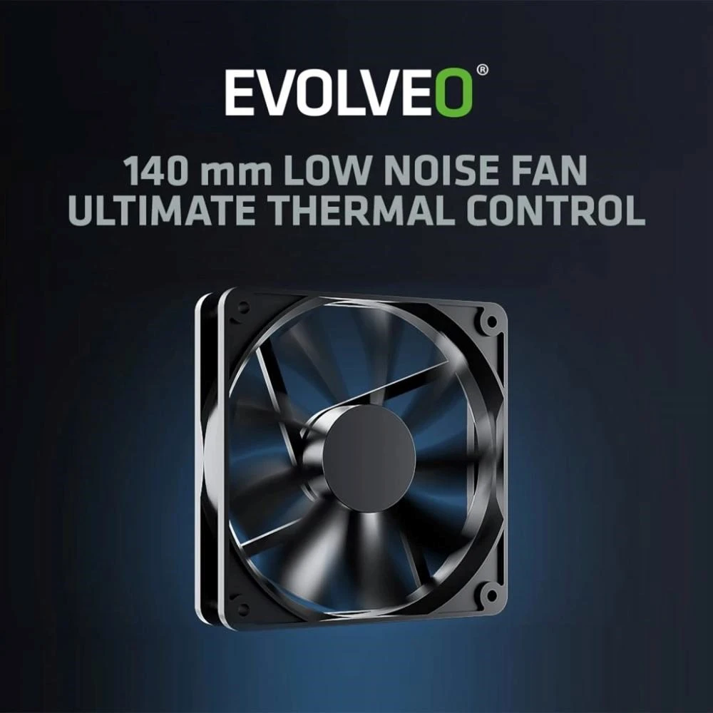 Montech EVOLVEO G850, zdroj 850W, 80+ GOLD, ATX 3.1, aPFC, 140 mm ventilátor, plně modulární, záruka 3 roky, bílý aprašymas - Prekės nuotrauka