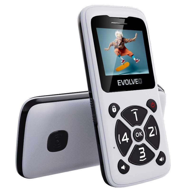 Evolveo Telefonas dla seniorów EasyPhone ID, raudona aprašymas - Prekės nuotrauka Evolveo Telefonas dla seniorów EasyPhone ID, raudona aprašymas - Prekės nuotrauka