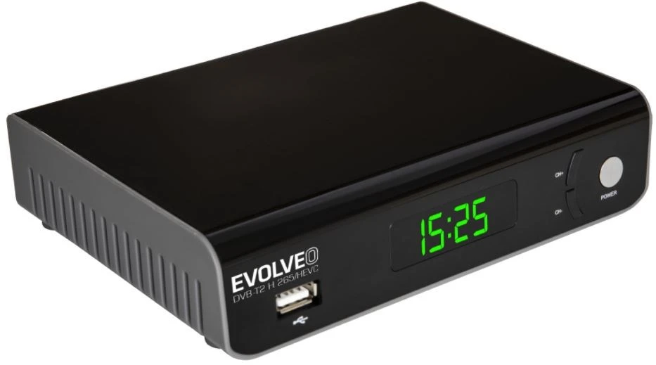 Imtuvas TV Evolveo Omega S3, HD DVB-T2 H.265/HEVC rekordér aprašymas - Prekės nuotrauka