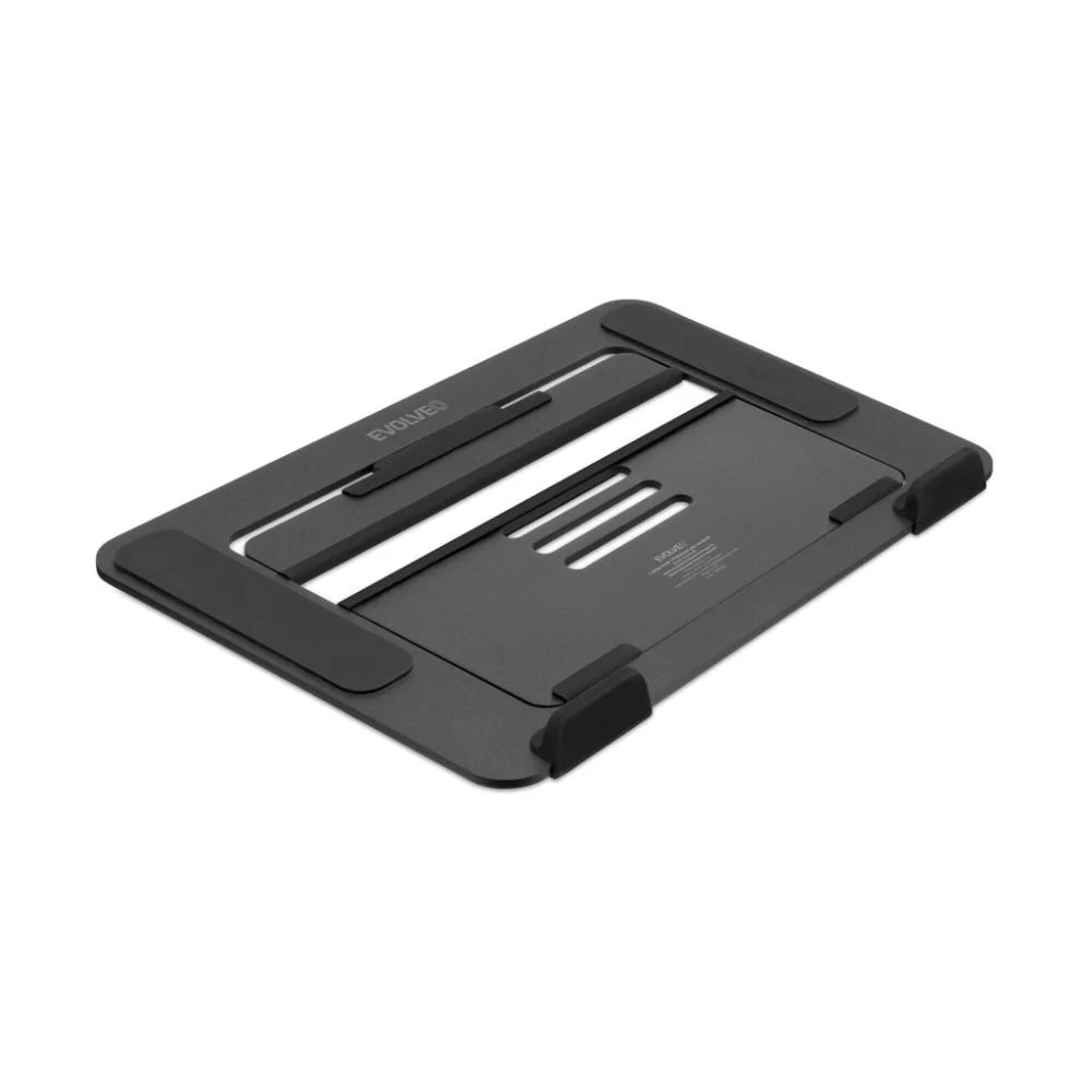 Evolveo TopLift aluminiowy stojak pod laptop juoda aprašymas - Prekės nuotrauka