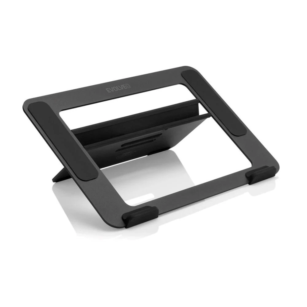 Evolveo TopLift aluminiowy stojak pod laptop juoda aprašymas - Prekės nuotrauka