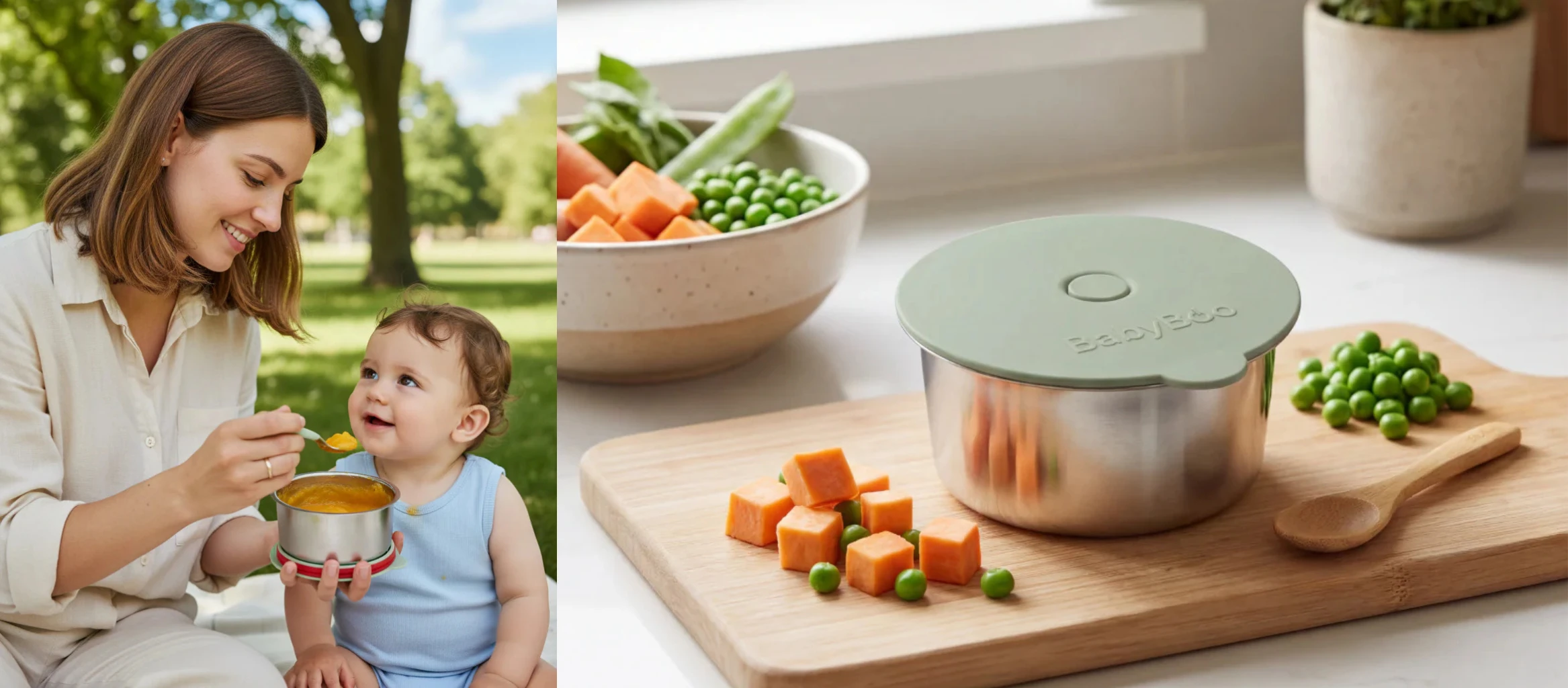 Faitron Faitron BabyBoo Inner Dish Set for Food Warmer aprašymas - Prekės nuotrauka