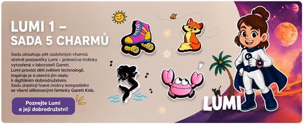 Garett Charms Lumi Set 1 - sada ozdobných pinů do řemínku hodinek aprašymas - Prekės nuotrauka