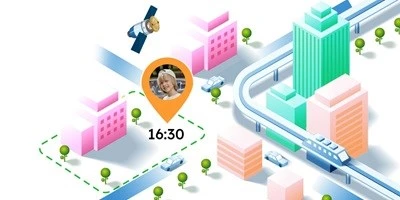 Garett OneKid Phone Mėlyna aprašymas - Prekės nuotrauka