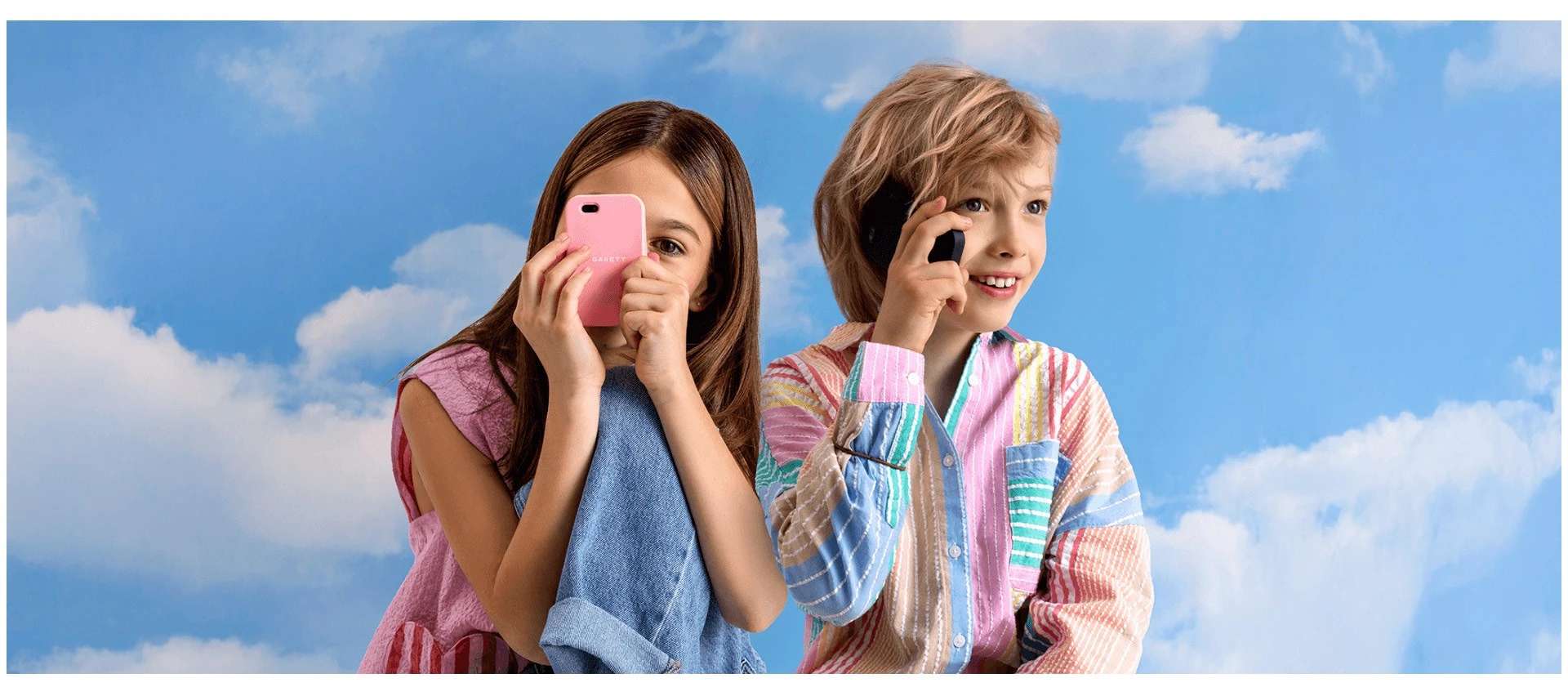 Garett OneKid Phone Rožinė aprašymas - Prekės nuotrauka