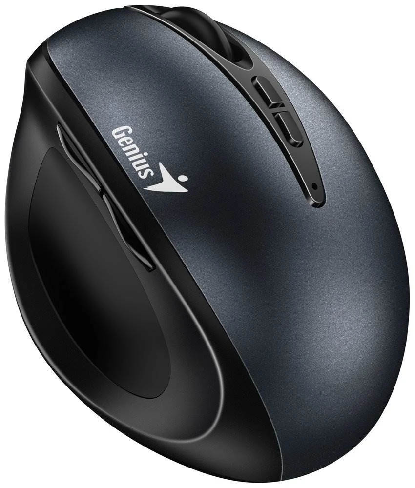 Genius Ergo 8300S Bevielė pelė, juoda-pilka, 1600DPI aprašymas - Prekės nuotrauka Genius Ergo 8300S Bevielė pelė, juoda-pilka, 1600DPI aprašymas - Prekės nuotrauka